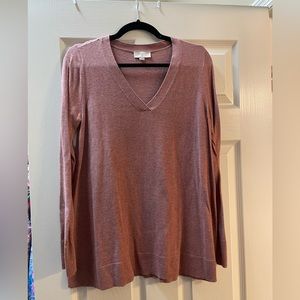 Loft Outlet Medium Lightweight Sweater Dusty Rose